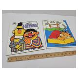 Playskol Wooden Puzzle - Bert, Ernie & Garfield