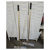 2 - New Kraft Concrete Placer Rakes