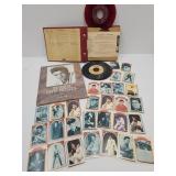 Elvis Cards, Book & 45 Records, Jim Croce & MORE!