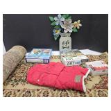 Runner Rug, SZ Med Dog Vest, Puzzles +