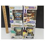 4 NIB FUNKO POP See Pics