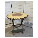 Sunflower Folding Side Table 22 x 23" SEE PICS