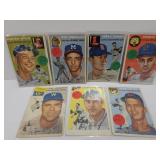 Vintage 1954 Topps Baseball Cards