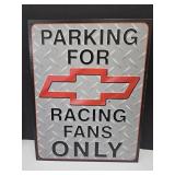 Chevy Metal Sign 12X16