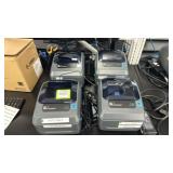 4- Zebra GX430t Thermal Printers