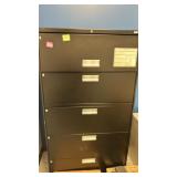 Five Drawer Filing Cabinet