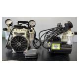 Welch 2546B-01 Vacuum Pumps with Foot Pedals