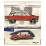 SNOW VILLAGE CLASSIC CAR 1957 AMBULANCE