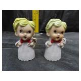 2 Small Vintage Japan Figurines 3&1/4"