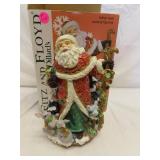 Fitz & Floyd Father Noel Musical Figurine in Box