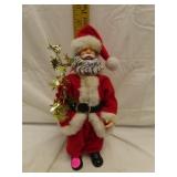 Vintage Musical Santa Claus 10" Works