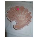 Cambridge Pink Opalescent Shell Tray 8&3/4" x