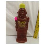 Vintage1963 Clanky Chocolate Flavor Syrup Bottle