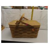 Vintage Pesky Bear Picnic Basket with