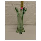 Art Glass Vase 9&1/4"