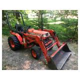 Kubota tractor B1750 with Loader