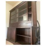 Gorgeous solid wood cabinet hutch sideboard