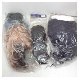 Three misc wigs