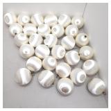 Christmas ornaments balls white