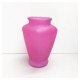 Bright pink vase