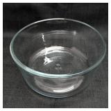 Anchor Hocking clear glass bowl 7" x 3"