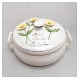 Lidded casserole dish From Ann