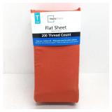 Twin flat sheet new Roasted Habenero (c)