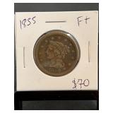 1855 Large Cent