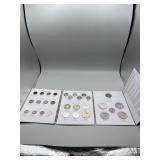 20th Century Coin Set including Silver Coins