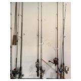 (2) Fishing Rods & Reels w/ Ugly Sticks