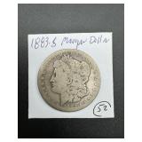 1883-S Morgan Silver Dollar