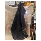 Large Black Leather Chaps, made in USA