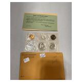 1959 UNC US Mint Set - w/ silver coins