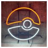 Rare Pokï¿½mon Ball 16"x16" Real Glass Neon Sign Lig