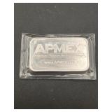 1 oz apmex silver bar