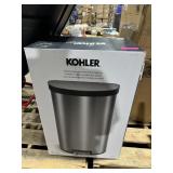 Kohler Stainless Steel Semi-Round Step Trash Can