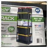 Greenmade Utility Rack 5-Shelf Plastic Racking, NS