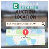 Auction Location: 5775 West 6th St, Goodview, MN 5