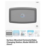 Surface-Mounted Horizontal Baby Changing Station,