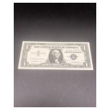 1957 $1 Silver Certificate, crisp note