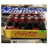 Collectible 24 Pack of Coca Cola in Wooden Coke Cr