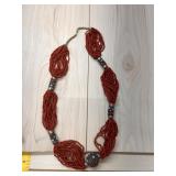 Antique Necklace Turquoise & Coral