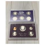 (times 2) 198 Us Proof Set & 2003 State Quarter Se