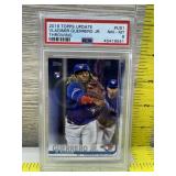 2018 Graded 8 Vladimir Guerrero Jr Baseball Card