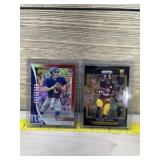 Daniel Jones #57/100 & Najee Harris Football Cards