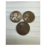 1918, 1918-D & 1918-S Lincoln Pennies - all great