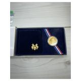 1984-w Olympic $10 Gold Ten Dollar Commemorative