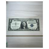 1957B Silver Certificate #W93359712A - Crisp AU No