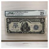 Rare Indian $5 1899 Silver Certificate Fr#279 Elli