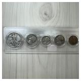 1941 Coin Set W/ Silver Coins